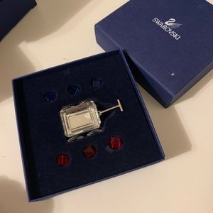 Swarovski wagon crystal figurine decor